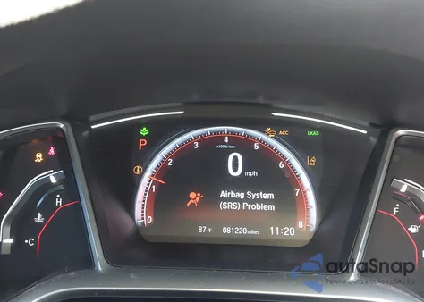 2019 Honda Civic Sport z USA, uszkodzony, nr VIN 2HGFC2F89KH543275